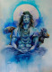 Shiva (ART-8538-117219) - Handpainted Art Painting - 20in X 28in