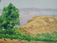 Landscape (ART-499-117257) - Handpainted Art Painting - 13in X 9in