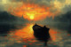 Whispers Of The Evening Tide (PRT-15697-117270) - Canvas Art Print - 42in X 28in