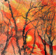Rising Sun (ART-8841-117283) - Handpainted Art Painting - 11in X 11in