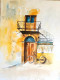 Knock Knock! (ART-17881-117242) - Handpainted Art Painting - 13in X 19in