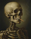 A Puff Between Life And Decay (PRT-15697-117227) - Canvas Art Print - 48in X 60in
