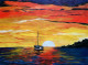 Seascape Landscape (PRT-15701-117203) - Canvas Art Print - 36in X 26in