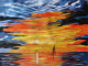 Abstract Nature Landscape (PRT-15701-117200) - Canvas Art Print - 30in X 22in