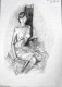 Figure Study 3 (ART-8790-117385) - Handpainted Art Painting - 11in X 16in