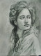 Beautiful Woman (ART-15604-117375) - Handpainted Art Painting - 9in X 12in