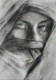 Afgan Woman (ART-15604-117291) - Handpainted Art Painting - 10in X 13in