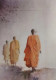 Monks (ART-15604-117365) - Handpainted Art Painting - 11in X 15in