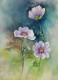 Flowers (ART-15604-117335) - Handpainted Art Painting - 11in X 15in