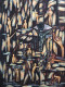 Tears Of Tribe (ART-8924-117489) - Handpainted Art Painting - 18in X 24in