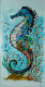 Seahorse (ART-17941-117577) - Handpainted Art Painting - 21in X 24in