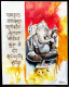 Lord Ganesha - The Remover Of Obstacles (ART-17947-117603) - Handpainted Art Painting - 15in X 25in