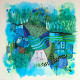 Tides Of The Inner” Abstract (A3) (ART-15639-117747) - Handpainted Art Painting - 36in X 36in