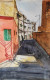 City (ART-7901-117712) - Handpainted Art Painting - 15in X 22in
