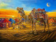 Desert King (PRT-15697-117690) - Canvas Art Print - 60in X 45in