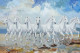 7 Running Horses As Per Vastu (ART-3319-117773) - Handpainted Art Painting - 36in X 24in