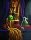 Velvet Silence (ART-17843-117797) - Handpainted Art Painting - 18in X 24in