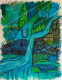 Where We Dissolve” Abstract (A5) (ART-15639-117815) - Handpainted Art Painting - 36in X 48in