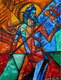 Shiva-Facets Of Eternity (ART-17843-117803) - Handpainted Art Painting - 12in X 16in