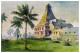 THANJAVUR BIG TEMPLE (ART-662-117833) - Handpainted Art Painting - 17in X 11in