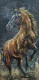 Wild Grace (ART-17927-117826) - Handpainted Art Painting - 8in X 16in