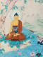 Buddha (ART-8325-117921) - Handpainted Art Painting - 16in X 20in