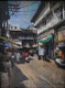 Street 1 (ART-16674-117986) - Handpainted Art Painting - 18in X 24in