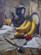 Still Life (ART-16674-117990) - Handpainted Art Painting - 12in X 18in