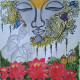 Peace Of Soul (ART-17479-118145) - Handpainted Art Painting - 20in X 20in