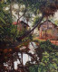 Landscape (ART-18009-118362) - Handpainted Art Painting - 30in X 44in