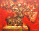 NANDI (ART-17072-118211) - Handpainted Art Painting - 60in X 48in