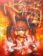 GANESHA (ART-17072-118210) - Handpainted Art Painting - 36in X 48in