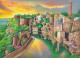 Fort Of Chittorgarh (ART-15970-118377) - Handpainted Art Painting - 26in X 19in