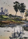 Landscape (PRT-18009-118396) - Canvas Art Print - 18in X 24in