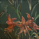 Foiliage (ART-18009-118477) - Handpainted Art Painting - 11in X 11in