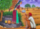Anbujee Pyas (ART-15970-118376) - Handpainted Art Painting - 36in X 24in