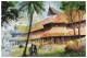 PADMANABHAPURAM PALACE (ART-662-118416) - Handpainted Art Painting - 17in X 11in