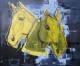 The Horse (ART-7929-118245) - Handpainted Art Painting - 36in X 30in