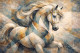 Beautiful Horse Modern Art (PRT-7990-118700) - Canvas Art Print - 24in X 16in