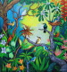 Melody Of Nature (ART-82-118513) - Handpainted Art Painting - 30in X 30in