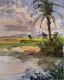 Landscape (ART-18009-118565) - Handpainted Art Painting - 11in X 15in