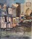 Room (ART-18009-118553) - Handpainted Art Painting - 11in X 15in