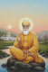 GURU NANAK DEV JI PAINTING (ART-3319-118858) - Handpainted Art Painting - 24in X 36in