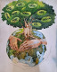 Untitle (ART-18009-118841) - Handpainted Art Painting - 11in X 15in