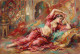 Palace Of Flowing Motion (PRT-15697-119078) - Canvas Art Print - 60in X 40in
