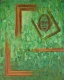 Mrigya (ART-8316-119105) - Handpainted Art Painting - 24in X 30in