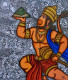 Anjani Putra (ART-7129-119096) - Handpainted Art Painting - 32in X 37in