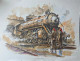 The Morning Inspection (ART-8658-119295) - Handpainted Art Painting - 16in X 11in