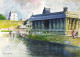 Reflections Of The Sacred (ART-662-119162) - Handpainted Art Painting - 14in X 10in