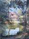 Landscape (ART-18009-119289) - Handpainted Art Painting - 11in X 14in